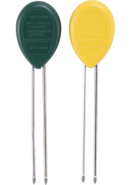 Bradoo-2 Adet Toprak Ph Ölçer 3 In 1 Bahçe Aracı Toprak Test Cihazı Kiti Nemli Işık ve Bahçe Çiftliği Çim Kapalı Için Ph Testi (Yurt Dışından)