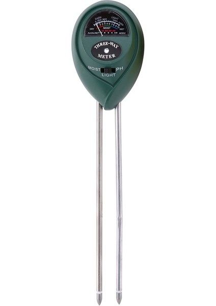 Bradoo-2 Adet Toprak Ph Ölçer 3 In 1 Bahçe Aracı Toprak Test Cihazı Kiti Nemli Işık ve Bahçe Çiftliği Çim Kapalı Için Ph Testi (Yurt Dışından)