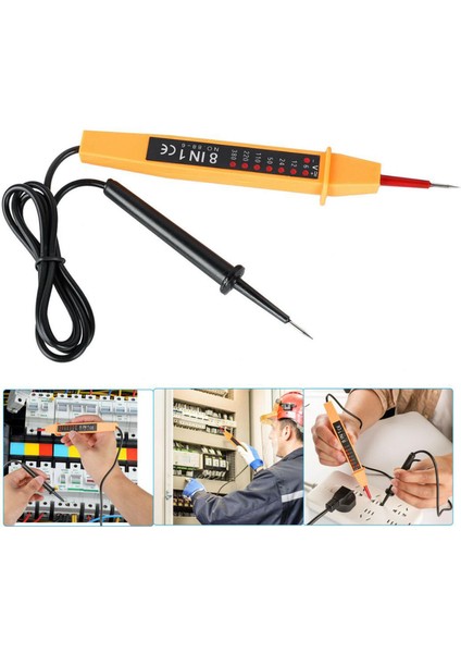Gerilim Test Kalemi LED Ekran Yüksek Doğruluk Ac Dc 6-380V Oto Elektrik Kalemi (Yurt Dışından) fırsatları