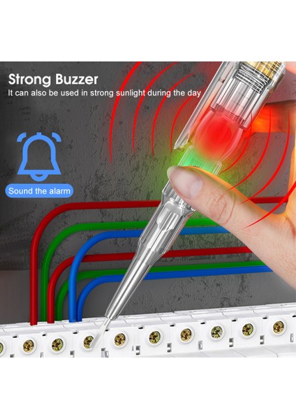 Iflashdeal Test Cihazı Kalem Çift Renkli Lamba Endüktif Buzzer Test Cihazı Gerilim Test Cihazı Kalem Akıllı Temassız Indüksiyon Test Kalemi Voltmetre Güç Dedektörü Elektrikli Tornavida Göstergesi (Yurt Dışından) modelleri