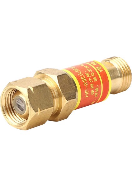 Flashback Valfi 2 Adet Gaz Kaynak Araçları Bakır Dayanıklı Hafif Elektrikçi, Binayı Kesmek Için Geri Dönüşleri Önlemek Için (Yurt Dışından)