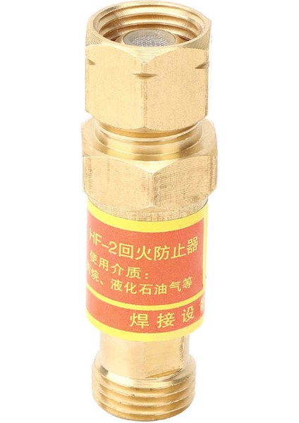 Flashback Valfi 2 Adet Gaz Kaynak Araçları Bakır Dayanıklı Hafif Elektrikçi, Binayı Kesmek Için Geri Dönüşleri Önlemek Için (Yurt Dışından) fırsatları