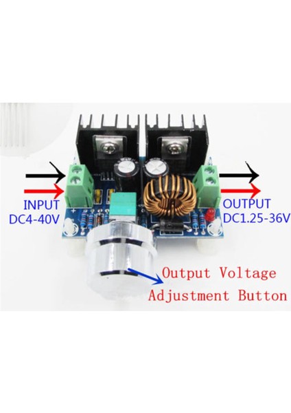 Pcbfun 4V-40V 1.2V-36V 8A 100W Dc-Dc Buck Dönüştürücü Adım Aşağı Gerilim Güç Modülü (Yurt Dışından) indirimleri
