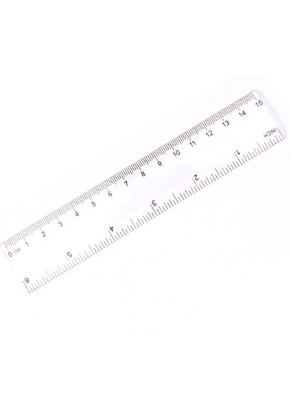 15CM/20CM/30CM Plastik Cetvel Reklam Cetveli Şeffaf Öğrenci Cetveli (Yurt Dışından)