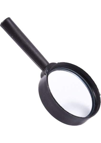 3x El Tipi Siyah Plastik Çerçeve 40MM Lens 3x Büyüteç Büyütücü (Yurt Dışından)