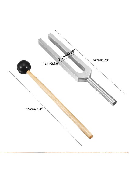Tuning Alüminyum 528HZ Çatal Çakra Çekiç Topu Teşhis + Hediye Malle Rahatlatıcı Hediye (Yurt Dışından) indirimleri