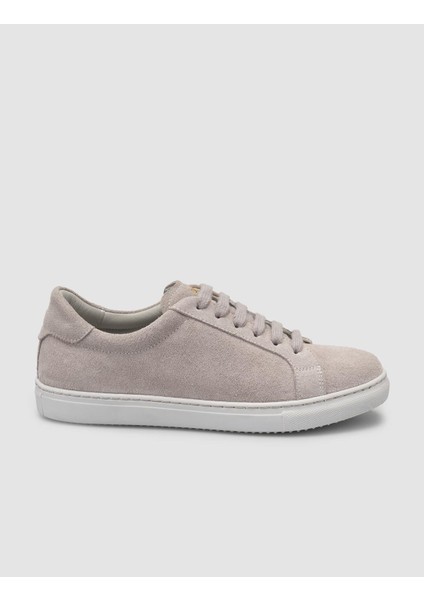 Süet Gri Kadın Sneaker