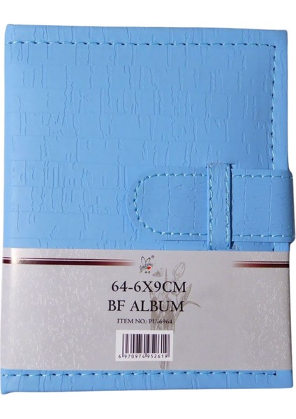 Instax mini PU6964 64 Lük 6X9CM Deri kapak Foto Albümü