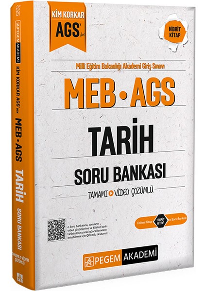 Meb Ags Kim Korkar Tarih Soru Bankası Tamamı Çözümlü