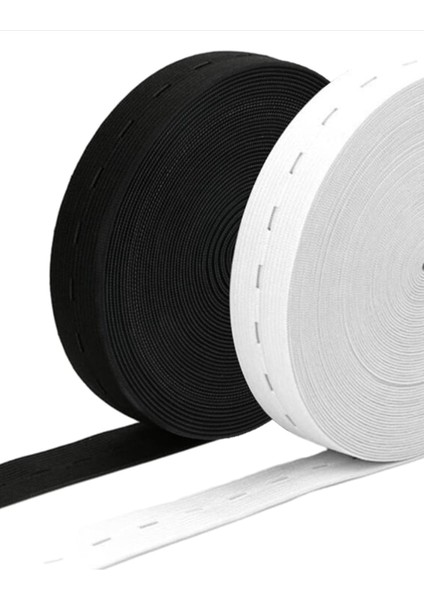 Siyah Renk Delikli-Ilikli Lastik 2 cm Eninde 2 Metre Uzunluk modelleri