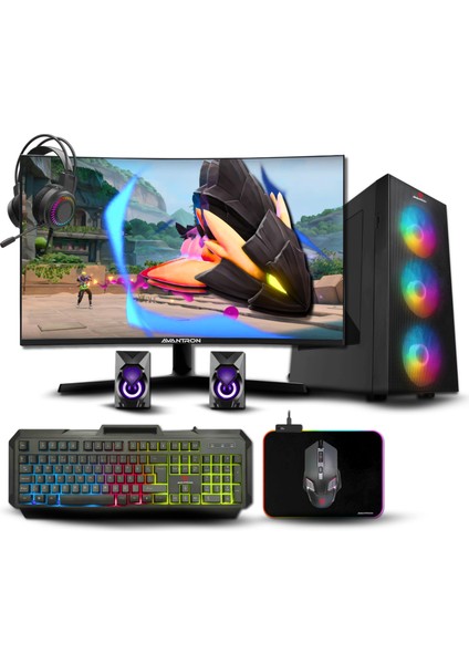 Gmx7267 İ7 12.Nesil 12700K 64Gb Ddr4 1Tb M2 Nvme 6Gb Gtx660S "31.5 165Hz Oyun PC