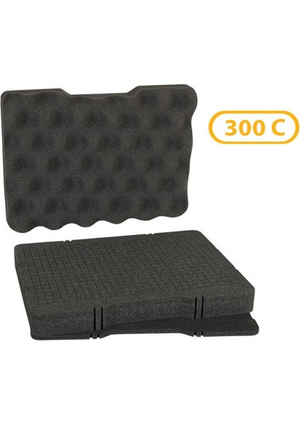 Mtc 300 Yeşil Takım Çantası + Aksesuar: 300 C Yumurta Sünger + Kare Lazer Kesim Kalın Sünger + İnce Sünger indirimleri