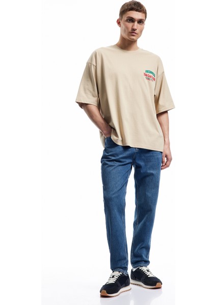 Normal Bel Tapered Fit Jean Pantolon - Joe Jean