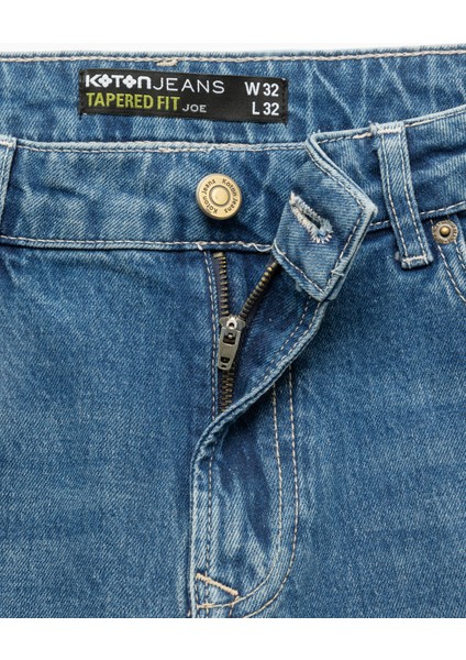 Normal Bel Tapered Fit Jean Pantolon - Joe Jean