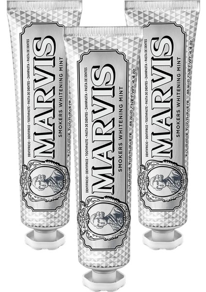Smokers Whitening Mint Diş Macunu 85 ML-3ADET
