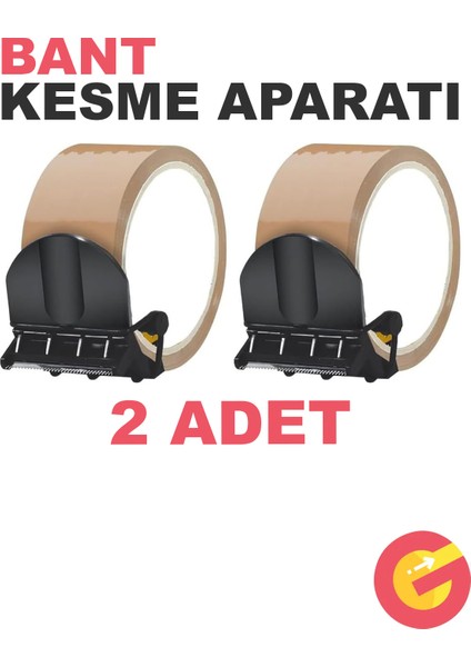 2 Adet Paslanmaz Çelik Bıçak Bant Kesme Dayanıklı Malzeme, Koli Bandı Kesici Kesme Aparatı Aleti