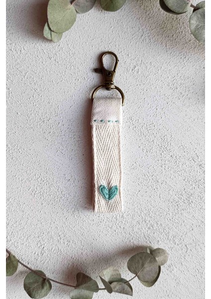 Nakışlı El Yapımı Çanta Charmı, Anahtarlık, Çanta Aksesuarı fiyatları