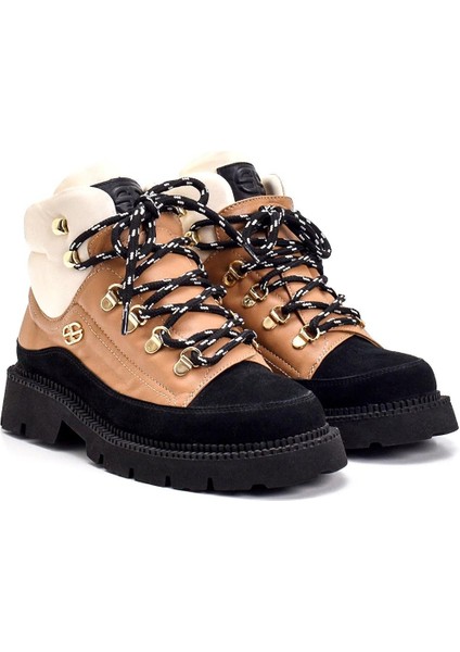 Cız Siyah/taba Süet Kadın Düz Bot modelleri