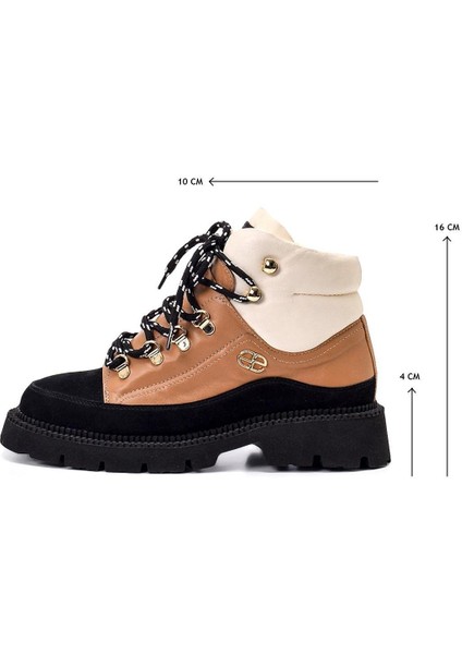 Cız Siyah/taba Süet Kadın Düz Bot fırsatları