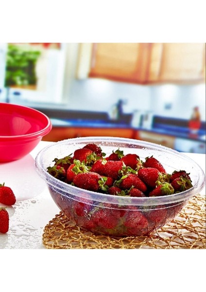 Şeffaf Badya 7 Lt, Yuvarlak Şeffaf Leğen, Plastik Badya fiyatları