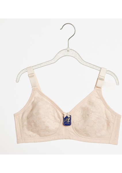 Dantelli D Cup Desteksiz Telsiz Sütyen Ten