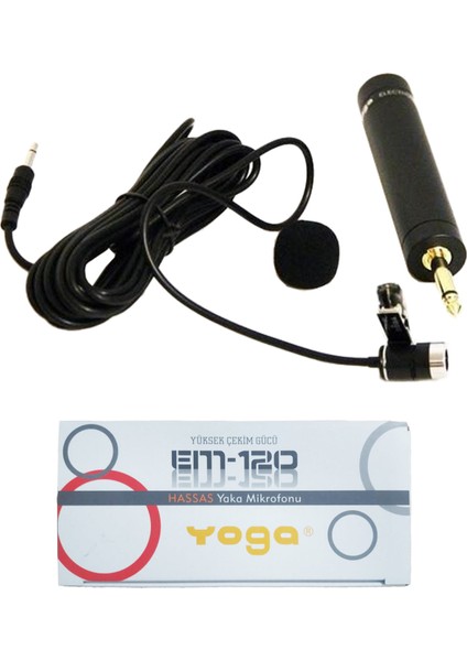 Yoga EM-120 Hassas Yaka Mikrofonu