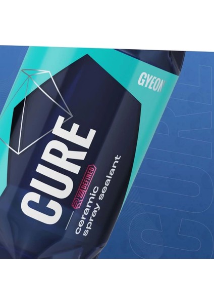 Q²m Cure Redefined Araç Boya Koruma ve Bakım Spreyi - 250 ml -Seramik Bazlı Koruyucu Nano Cila