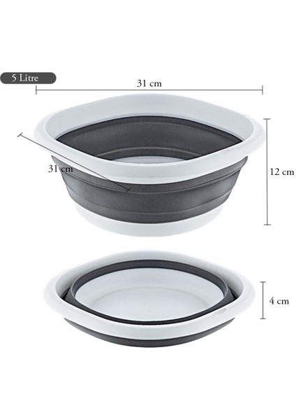 Katlanır Badya Akordiyon Leğen 5 Litre fiyatları