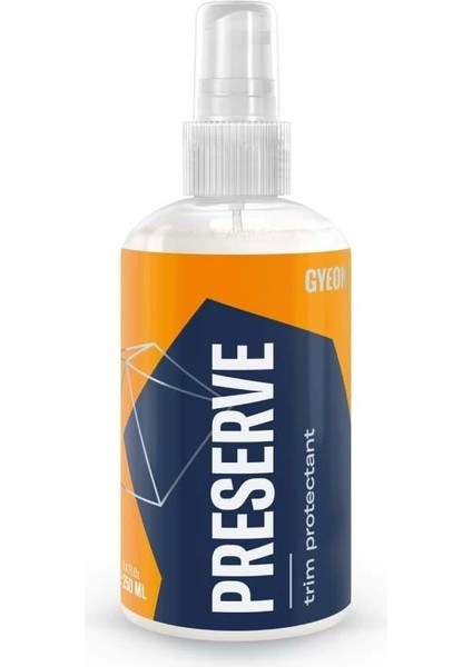 Q²m Preserve Iç Dış Plastik Trim Yenileyici ve Koruyucu - 250 ml - Mat Görünüm Plastik Onarıcı