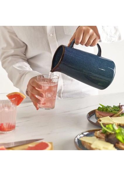 Gladelig Serisi Sürahi, Okyanus Mavi, 1,5 Lt Stoneware Kapaksız fiyatları