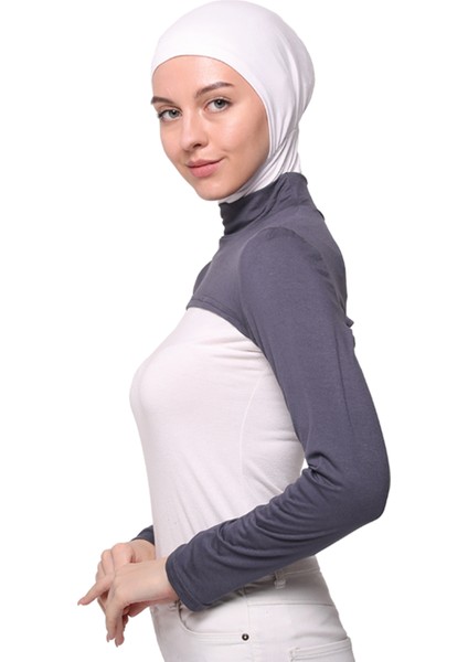 Balıkçı Yakalı Boyunluklu Kolluk - Füme