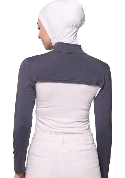 Balıkçı Yakalı Boyunluklu Kolluk - Füme
