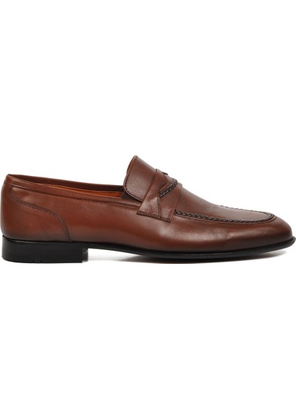 Taba Erkek Loafer Ayakkabı