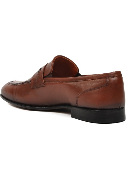 Taba Erkek Loafer Ayakkabı