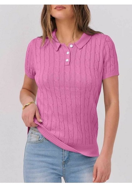 Mercan Polo Yaka Triko T-Shirt Beyaz - Xs modelleri