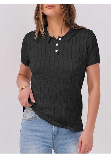 Mercan Polo Yaka Triko T-Shirt Beyaz - Xs indirimleri