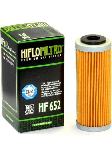 HF652 Yağ Filtre Obhf