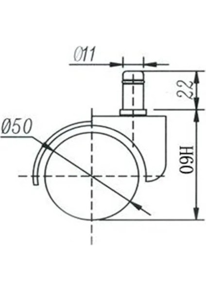Ofis Koltuk Tekeri Sandalye Tekeri 5 ADET modelleri