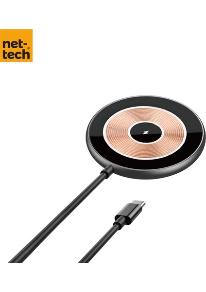 NT-WCH06 Pd Magsafe 15W Kablosuz Wireless Şarj