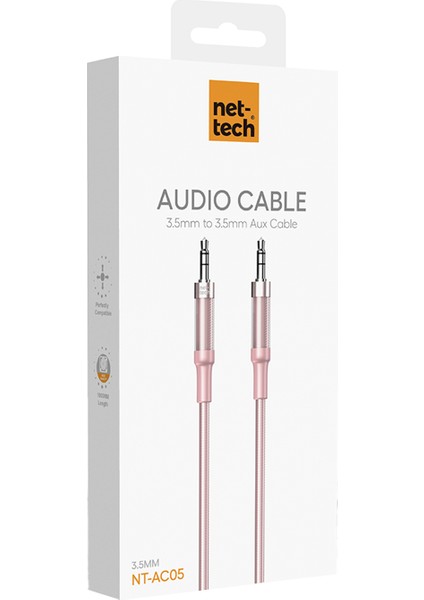 NT-AC05 3.5mm Plastik 100 cm Aux Kablo modelleri