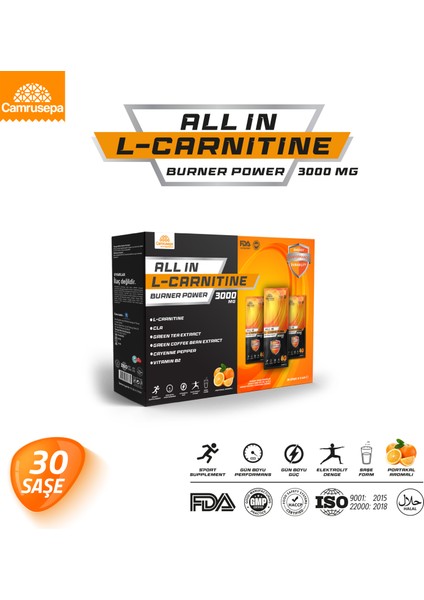 All In L-Carnitine Burner Power
