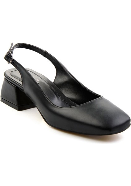 Siyah Kadın Klasik Topuklu Ayakkabı K01823122709 fiyatları