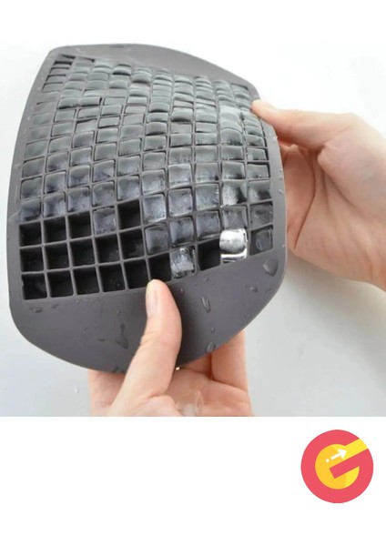 2 Adet 160'LI Mini Küp Buz Kalıbı Silikon Buzluk Mini Buz Küpleri modelleri