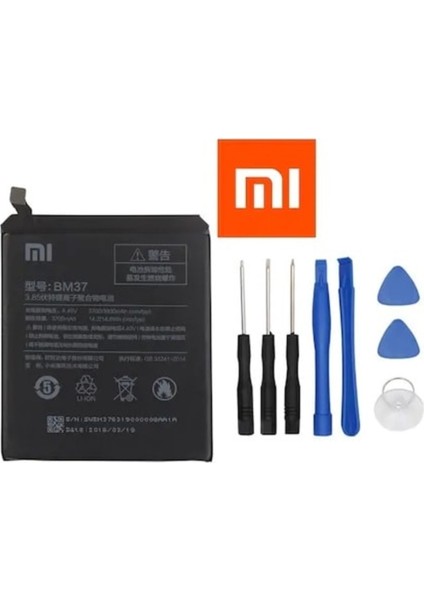 Xiaomi Mi 5s Plus Pil Batarya BM37 ve Tamir Seti Senalstore