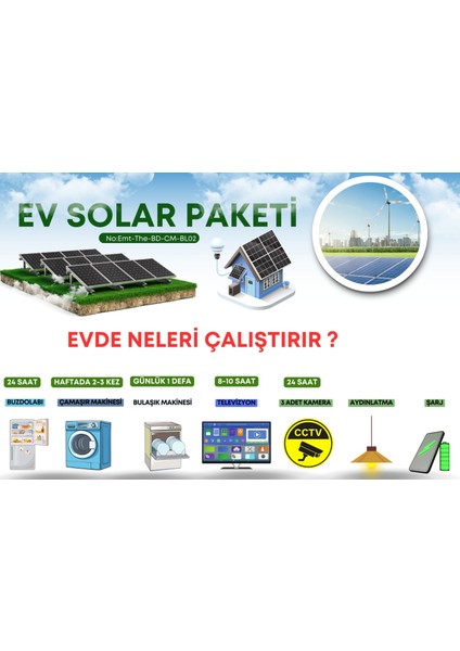 Tarımsal Sulama Paketi 2 Hp Pompa Buzdolabı Çamaşır Makinesi Güneş Enerjili fiyatları