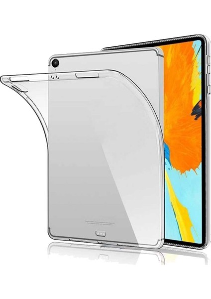 Apple iPad Pro 11 2018 Uyumlu A2013 A1934 Şeffaf Silikon Tablet Kılıfı