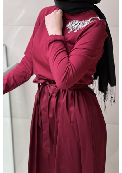 Missemramiss 4762 Taşlı Işlemeli Comfort Elbise fiyatları