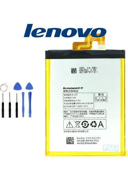 Lenovo Vibe Z2 Pro K920 Pil Batarya ve Tamir Seti BL223 Senalstore