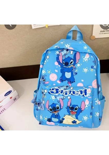 Stitch Baskılı Okul Çantası