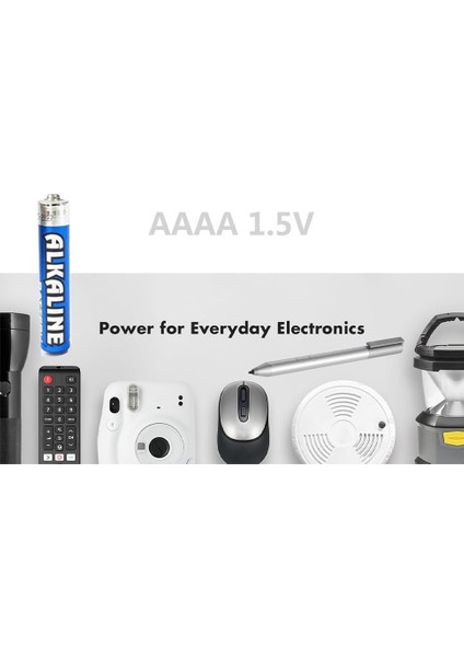 Alkalin Aaaa 1.5V Pil (Batarya) 1 Adet Paket Tablet Kalem Pili (4A) Tüm Tablet Kalemleriyle Uyumlu modelleri